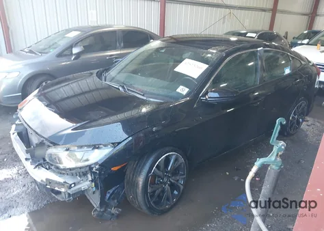 2021 Honda Civic Sport from USA, damaged, VIN 19XFC2F87ME003999